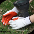 SRSAFETY 10g industrial gloves in china red latex glove/safety gloves